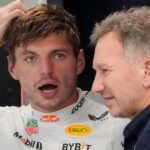 Max Verstappen, F1-ster, gestraft voor scheldwoorden